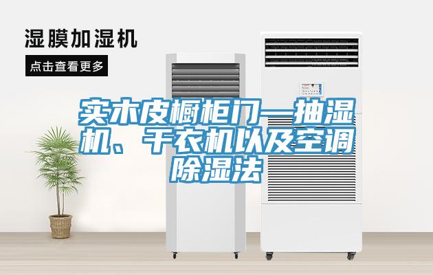 實(shí)木皮櫥柜門(mén)—抽濕機(jī)、干衣機(jī)以及空調(diào)除濕法