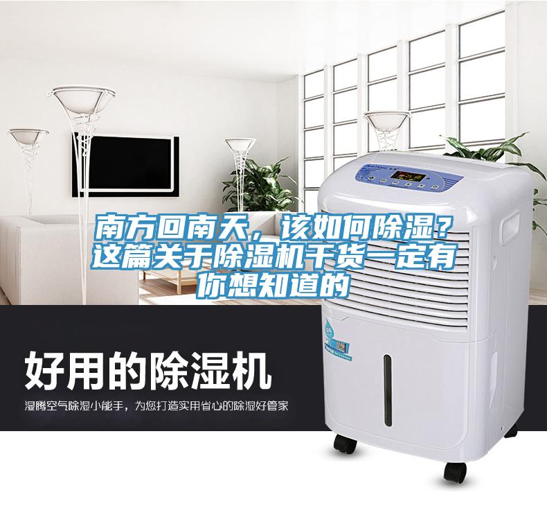 南方回南天，該如何除濕？這篇關(guān)于除濕機干貨一定有你想知道的