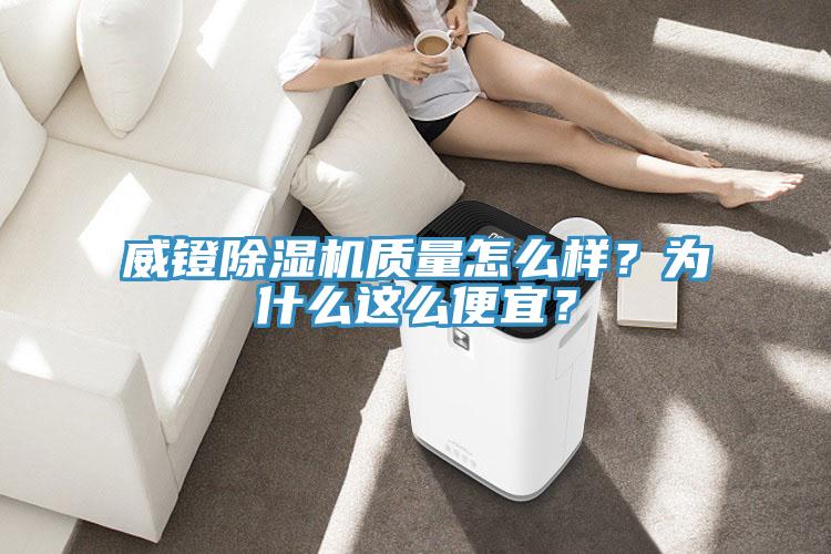 威鐙除濕機質量怎么樣？為什么這么便宜？
