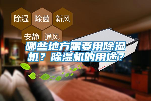 哪些地方需要用除濕機(jī)？除濕機(jī)的用途？
