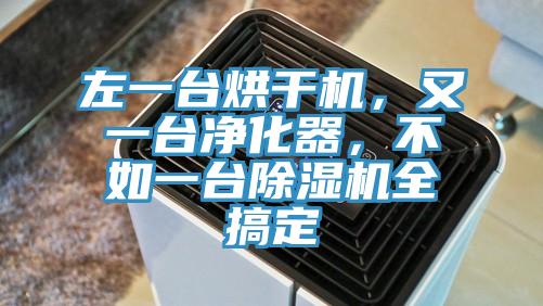 左一臺烘干機(jī)，又一臺凈化器，不如一臺除濕機(jī)全搞定