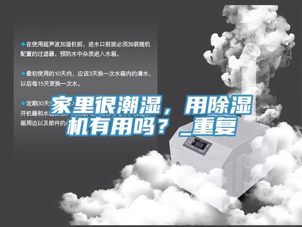 家里很潮濕，用除濕機有用嗎？_重復(fù)