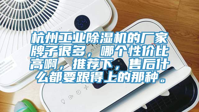 杭州工業(yè)除濕機(jī)的廠家牌子很多，哪個(gè)性價(jià)比高啊，推薦下，售后什么都要跟得上的那種。