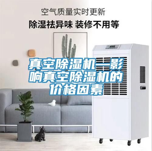 真空除濕機(jī)—影響真空除濕機(jī)的價格因素