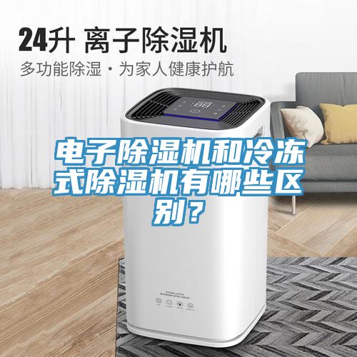 電子除濕機(jī)和冷凍式除濕機(jī)有哪些區(qū)別？