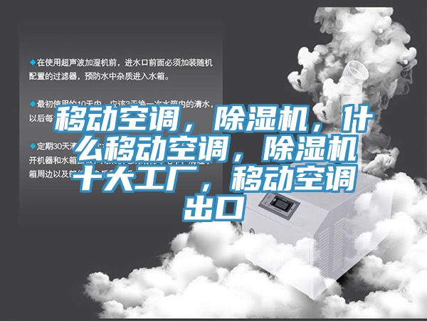 移動空調(diào)，除濕機，什么移動空調(diào)，除濕機十大工廠，移動空調(diào)出口