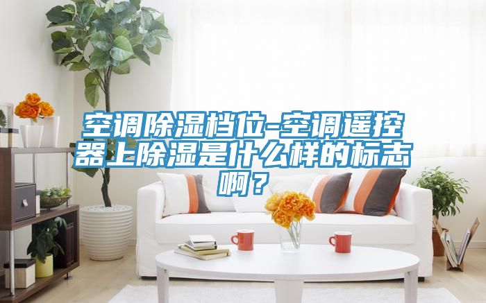 空調(diào)除濕檔位-空調(diào)遙控器上除濕是什么樣的標(biāo)志??？