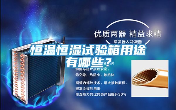 恒溫恒濕試驗(yàn)箱用途有哪些？