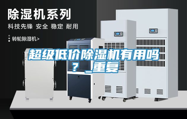 超級(jí)低價(jià)除濕機(jī)有用嗎？_重復(fù)