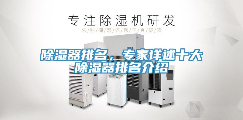 除濕器排名，專家詳述十大除濕器排名介紹