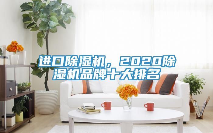 進口除濕機，2020除濕機品牌十大排名