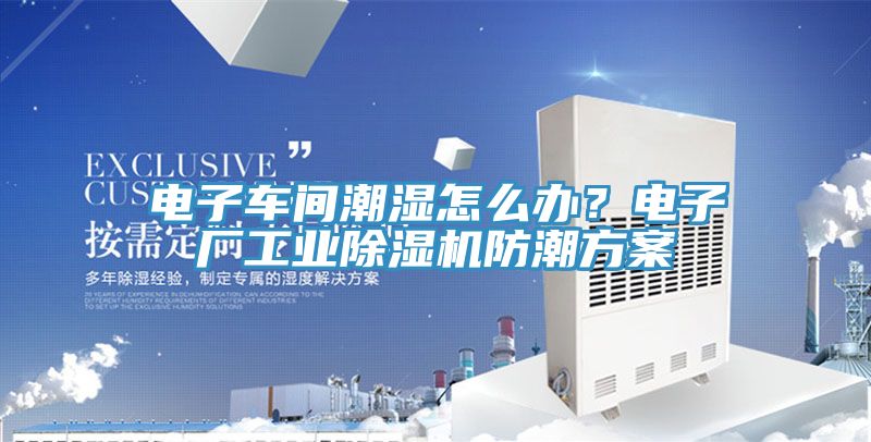 電子車間潮濕怎么辦？電子廠工業(yè)除濕機(jī)防潮方案