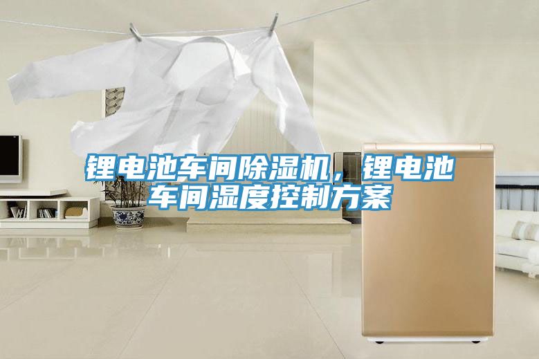 鋰電池車間除濕機(jī)，鋰電池車間濕度控制方案
