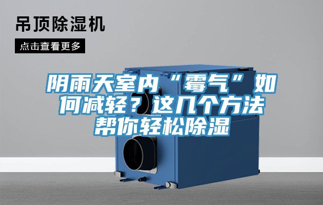陰雨天室內(nèi)“霉氣”如何減輕？這幾個方法幫你輕松除濕