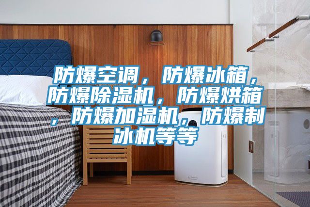 防爆空調(diào)，防爆冰箱，防爆除濕機(jī)，防爆烘箱，防爆加濕機(jī)，防爆制冰機(jī)等等
