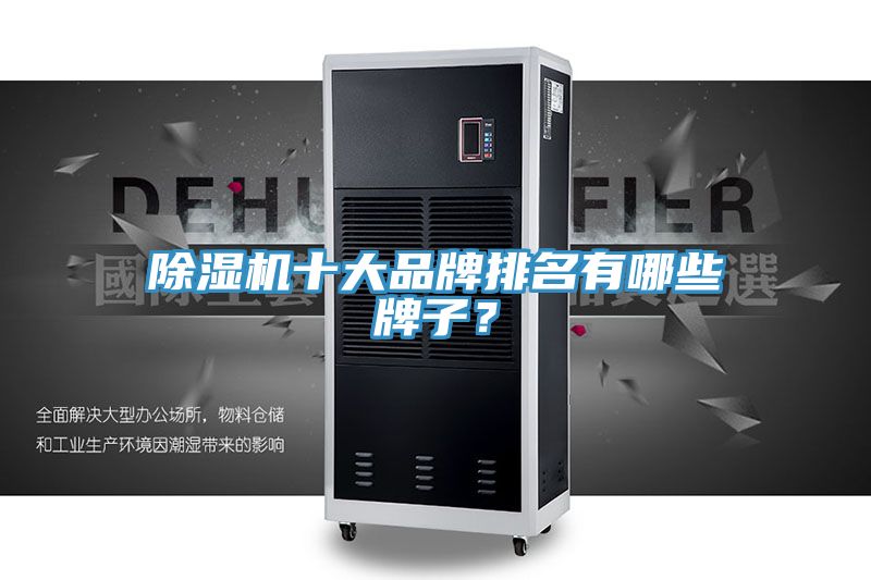 除濕機十大品牌排名有哪些牌子？