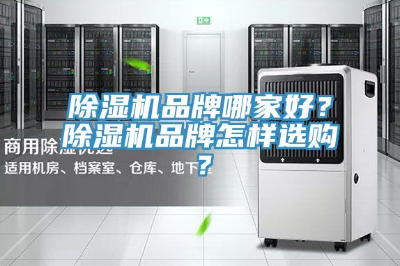 除濕機品牌哪家好？除濕機品牌怎樣選購？