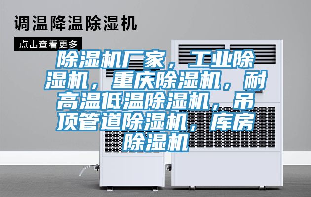 除濕機廠家，工業(yè)除濕機，重慶除濕機，耐高溫低溫除濕機，吊頂管道除濕機，庫房除濕機