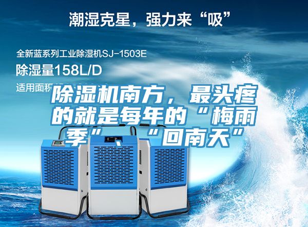 除濕機(jī)南方，最頭疼的就是每年的“梅雨季”、“回南天”