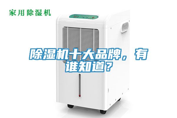 除濕機(jī)十大品牌，有誰(shuí)知道？