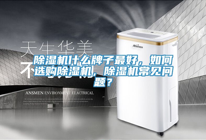 除濕機什么牌子最好，如何選購除濕機，除濕機常見問題？