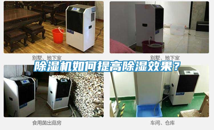 除濕機如何提高除濕效果？