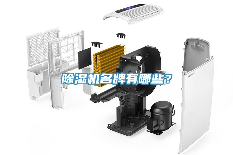 除濕機名牌有哪些？