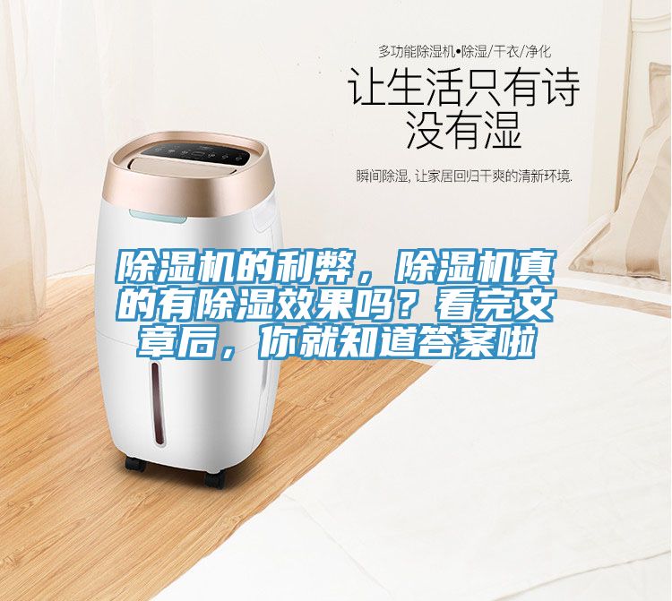 除濕機的利弊，除濕機真的有除濕效果嗎？看完文章后，你就知道答案啦