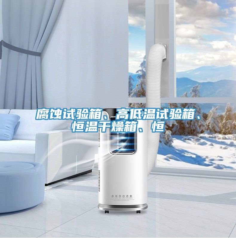 腐蝕試驗箱、高低溫試驗箱、恒溫干燥箱、恒