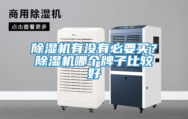 除濕機(jī)有沒有必要買？除濕機(jī)哪個牌子比較好