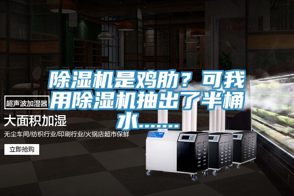 除濕機(jī)是雞肋？可我用除濕機(jī)抽出了半桶水.......