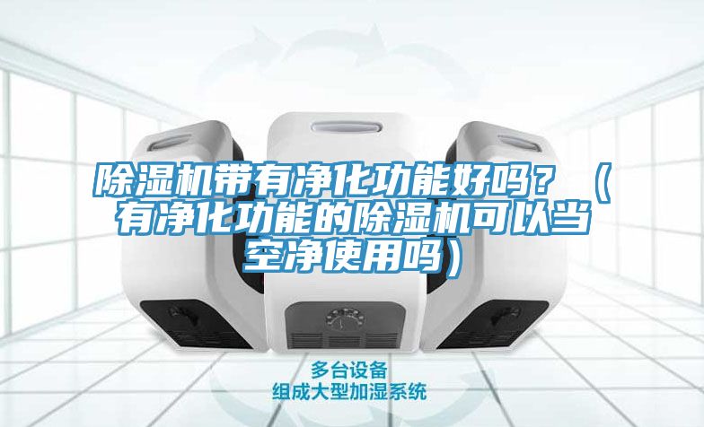 除濕機(jī)帶有凈化功能好嗎？（有凈化功能的除濕機(jī)可以當(dāng)空凈使用嗎）