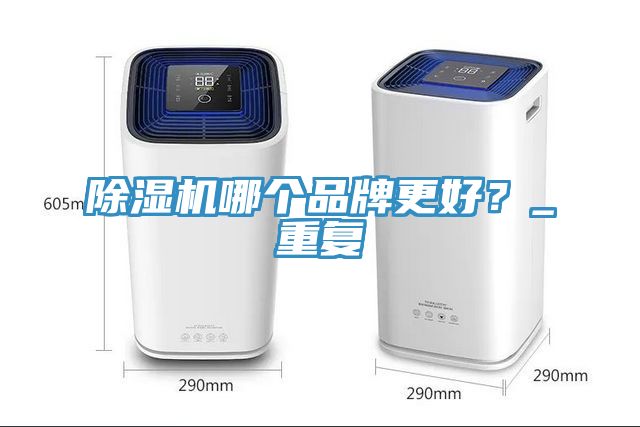 除濕機哪個品牌更好？_重復