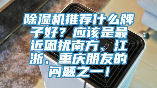 除濕機推薦什么牌子好？應(yīng)該是最近困擾南方、江浙、重慶朋友的問題之一！
