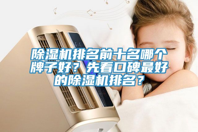 除濕機(jī)排名前十名哪個(gè)牌子好？先看口碑最好的除濕機(jī)排名？