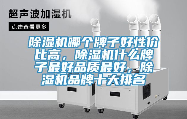 除濕機(jī)哪個(gè)牌子好性價(jià)比高，除濕機(jī)什么牌子最好品質(zhì)最好，除濕機(jī)品牌十大排名