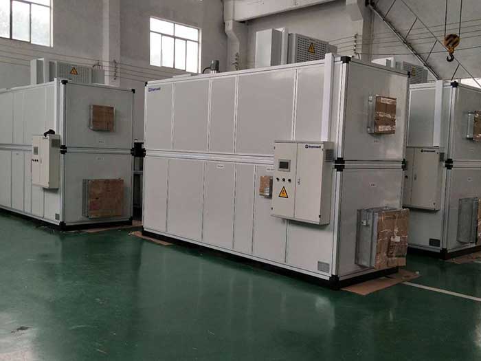 濟(jì)南銘威化工鋰電池鈷酸鋰零下40℃露點，三臺全新風(fēng)轉(zhuǎn)輪除濕機(jī)組